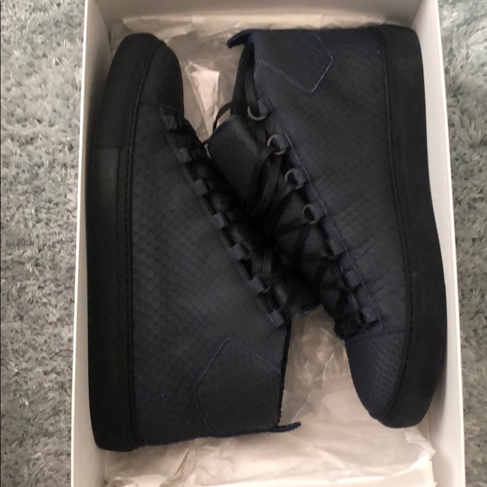 Balenciaga Arena Python Noir Bleu Brand New 43